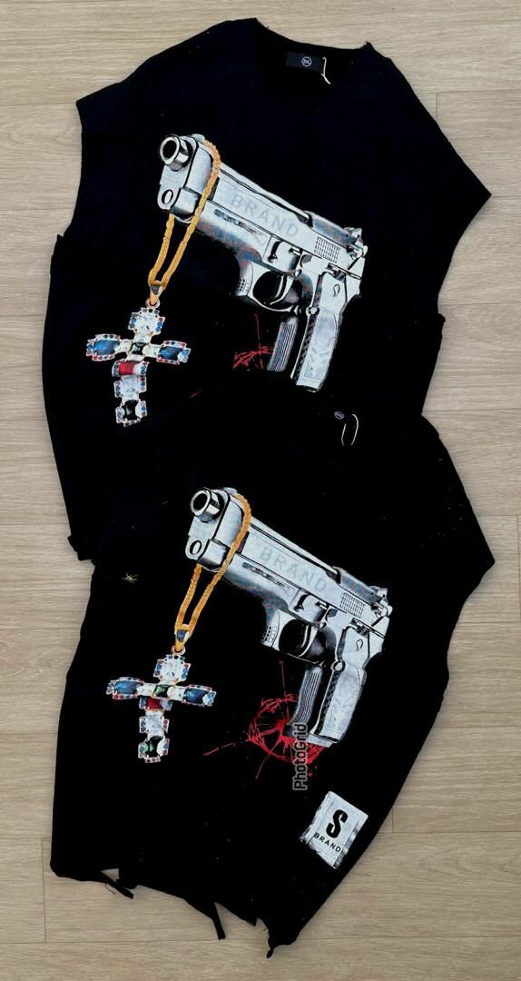 T-shirts Grafiques Sans Manches