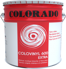 Peinture Vinyl Blanc Colovinyl 600 Extra