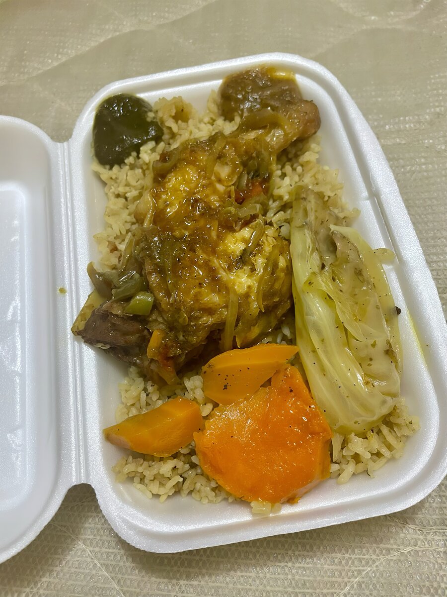 Riz et Poisson Grillé Délicieux