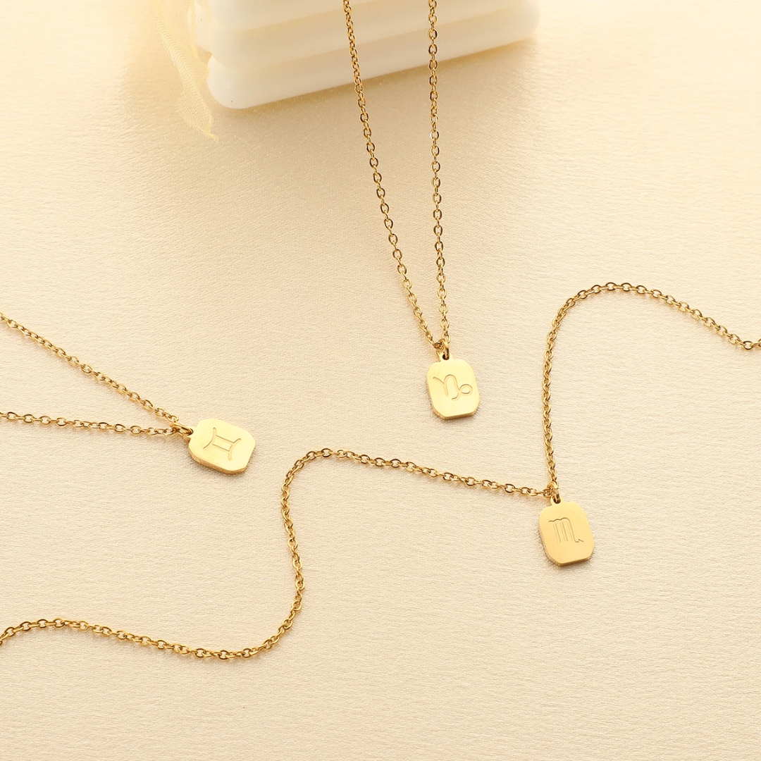 Collier Signe Zodiaque Doré