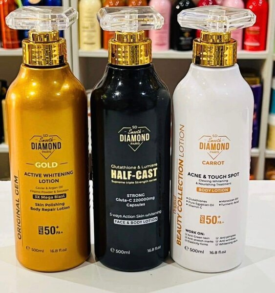 Smooth diamond lotion