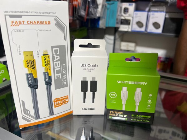 Fast charging cables