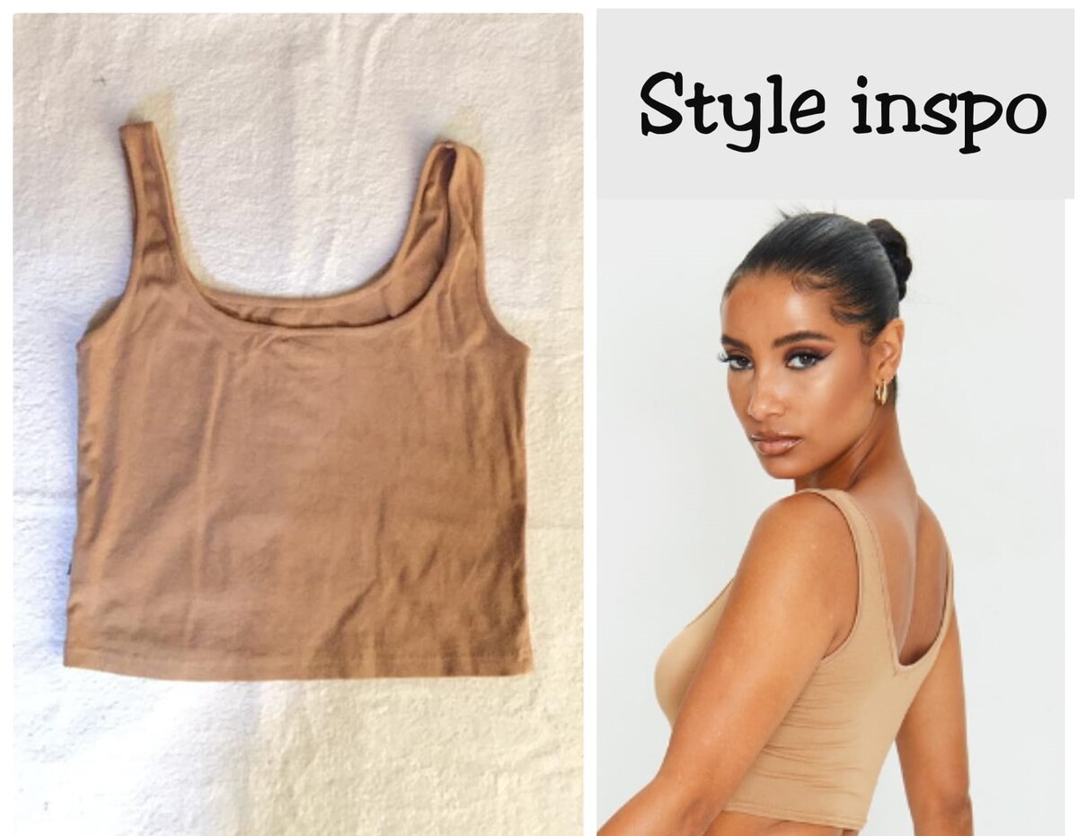 Salaula crop tops and tops