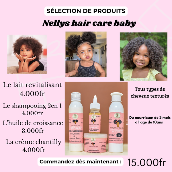Nellys Hair Care Baby Set
