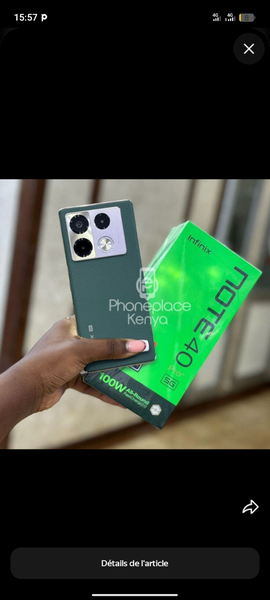 Smartphone Infinix Note 40