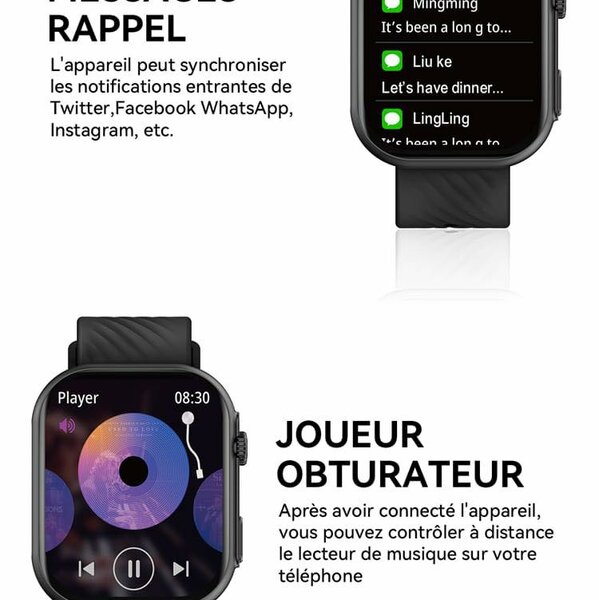 Montre Connectée  BWOO WA02