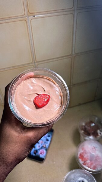 Mousse au Chocolat Fraise