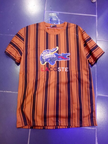 T-shirt rayé tendance homme