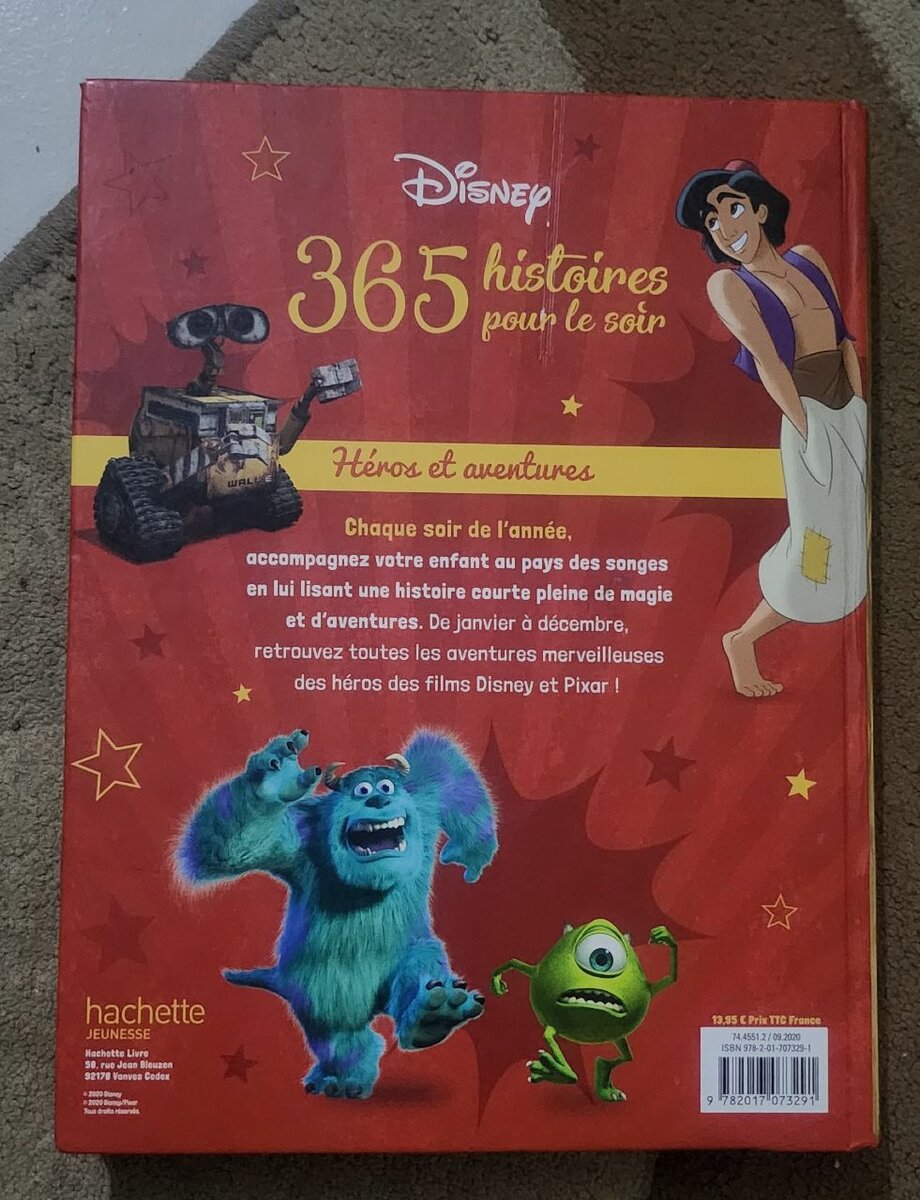 Disney: 365 Histoires du Soir