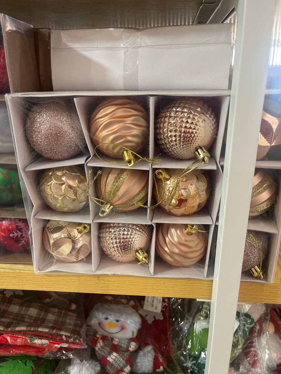 Boules de Noël élégantes