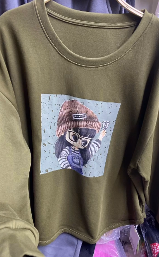 Кофточки свободного кроя