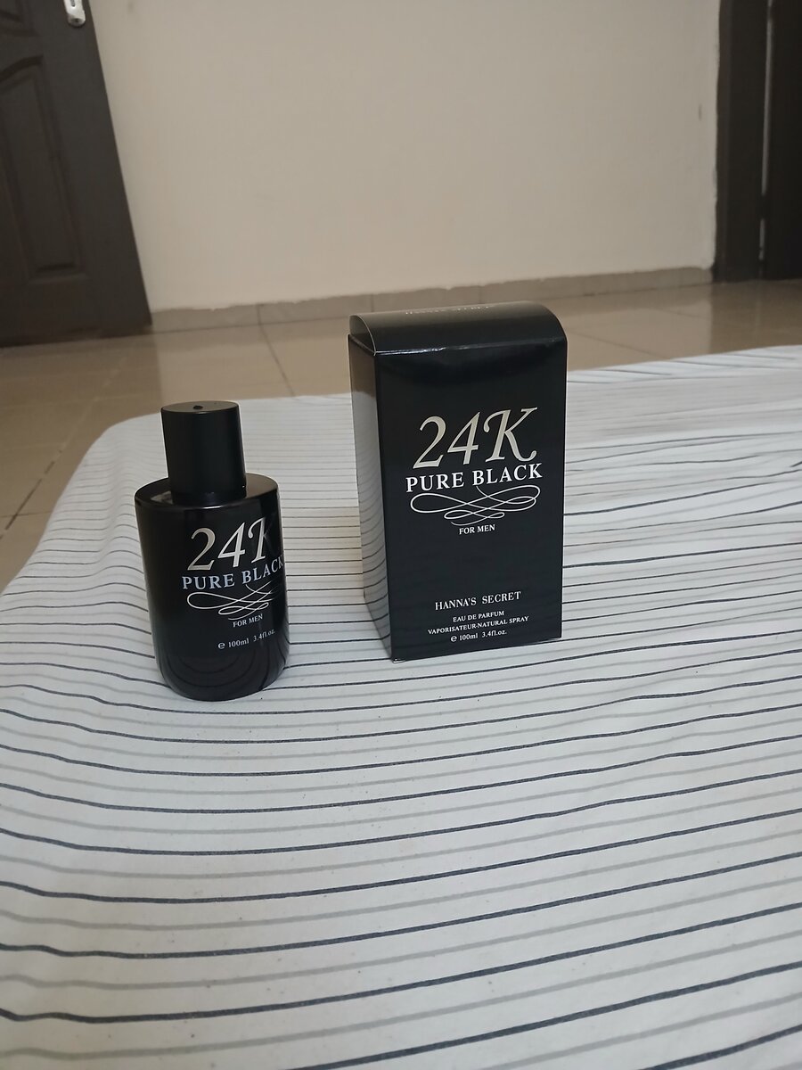Parfum 24K Pure Black Homme