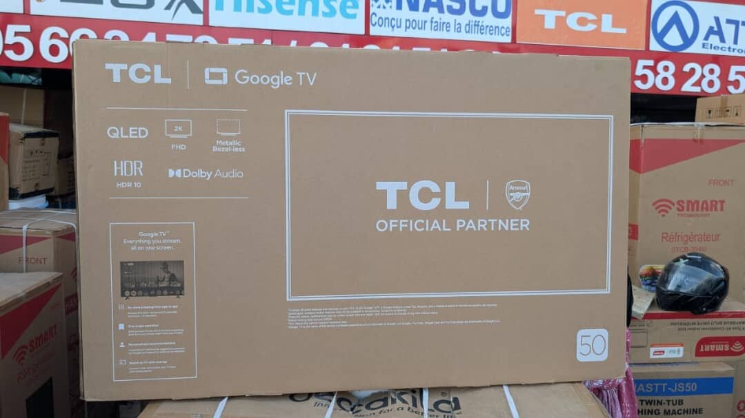 Tv qled 2k Androïd TCL 50 p
