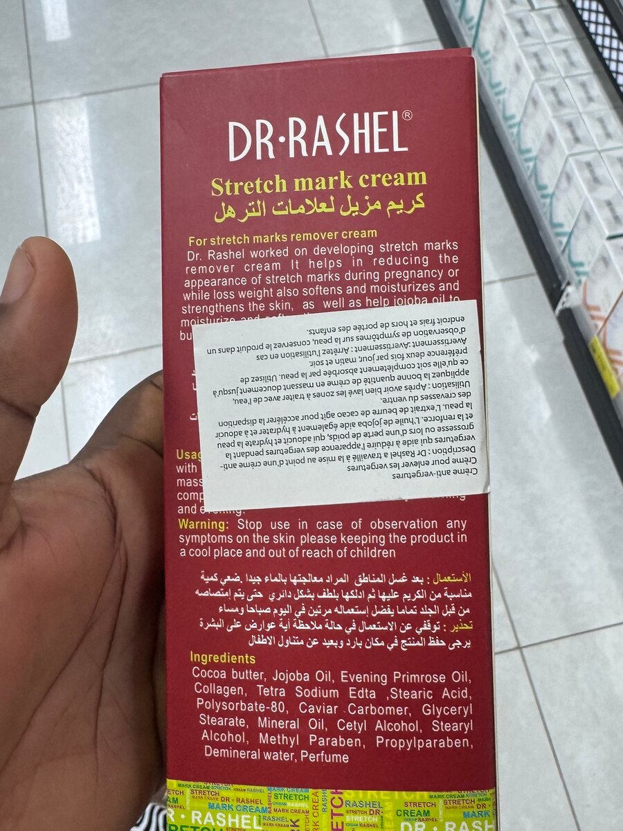 DR Rashel Crème Anti-Vergetures