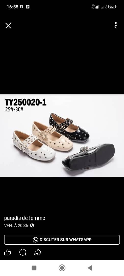 Chaussures élégantes filles