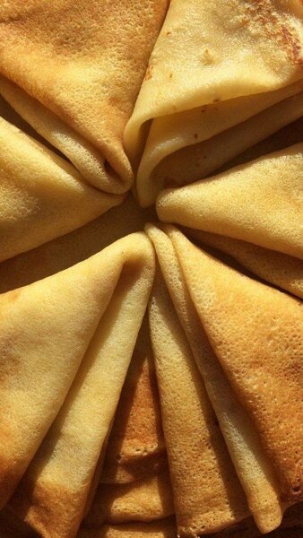 5 crêpes sucrées simple à 500f