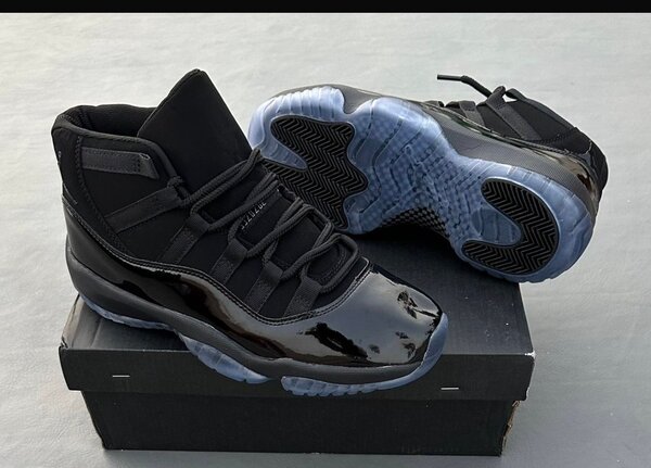 Baskets Air Noir Brillant