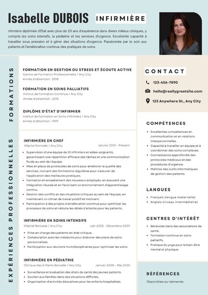 Modèles de CV Professionnels
