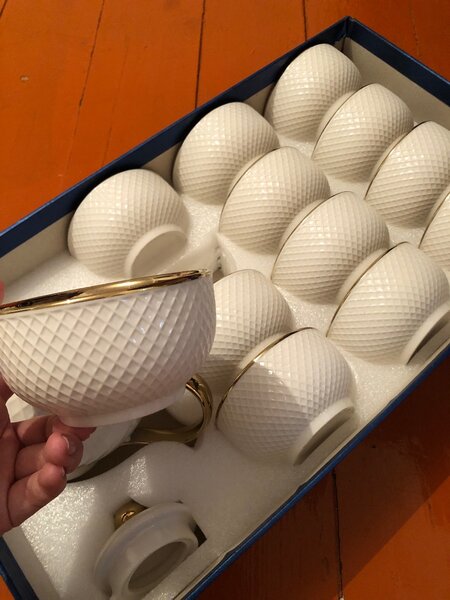 Чайный сервиз 12пиалок 1чайник