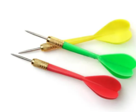 Dart Board Pins Dart Pins Darts Arrows Non Magnetic dart pins Steel Rim Note random color will be deliver