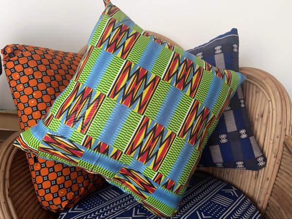 Vibrant Patterned Throw Pillows