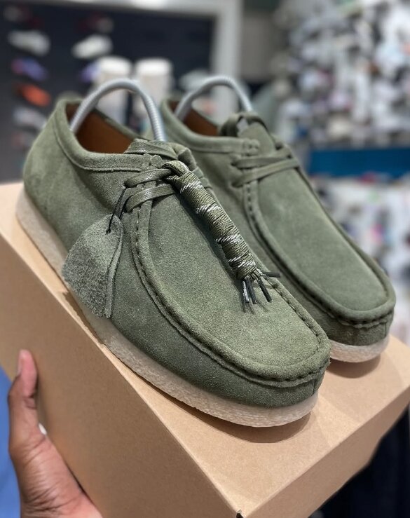Clarks green ORIGINALs