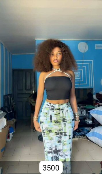 Jupe longue d'été trendy