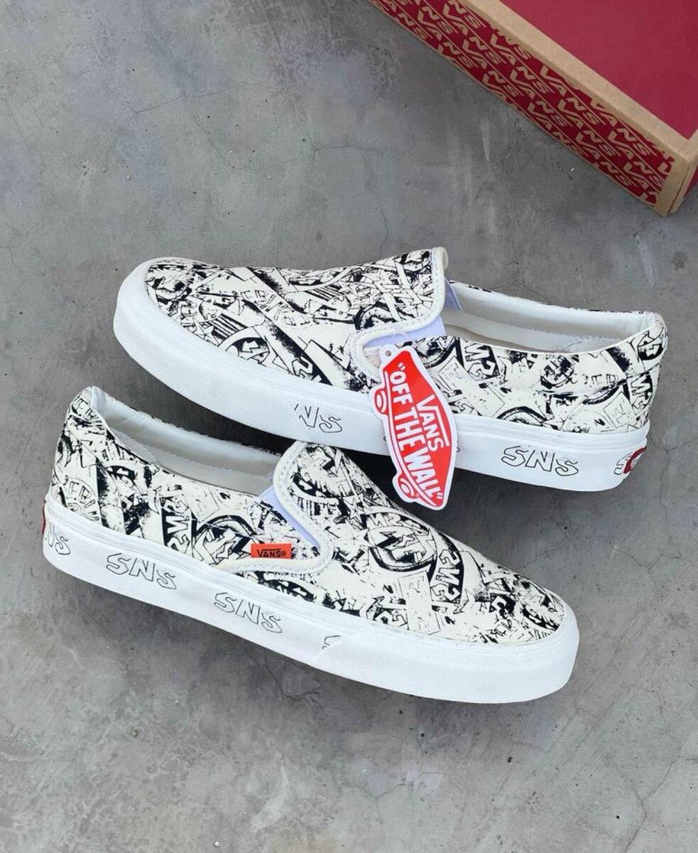 Baskets Slip-On Vans SNS Édition Limitée