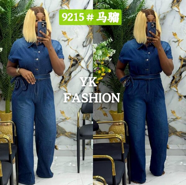 Combinaison en jean élégante