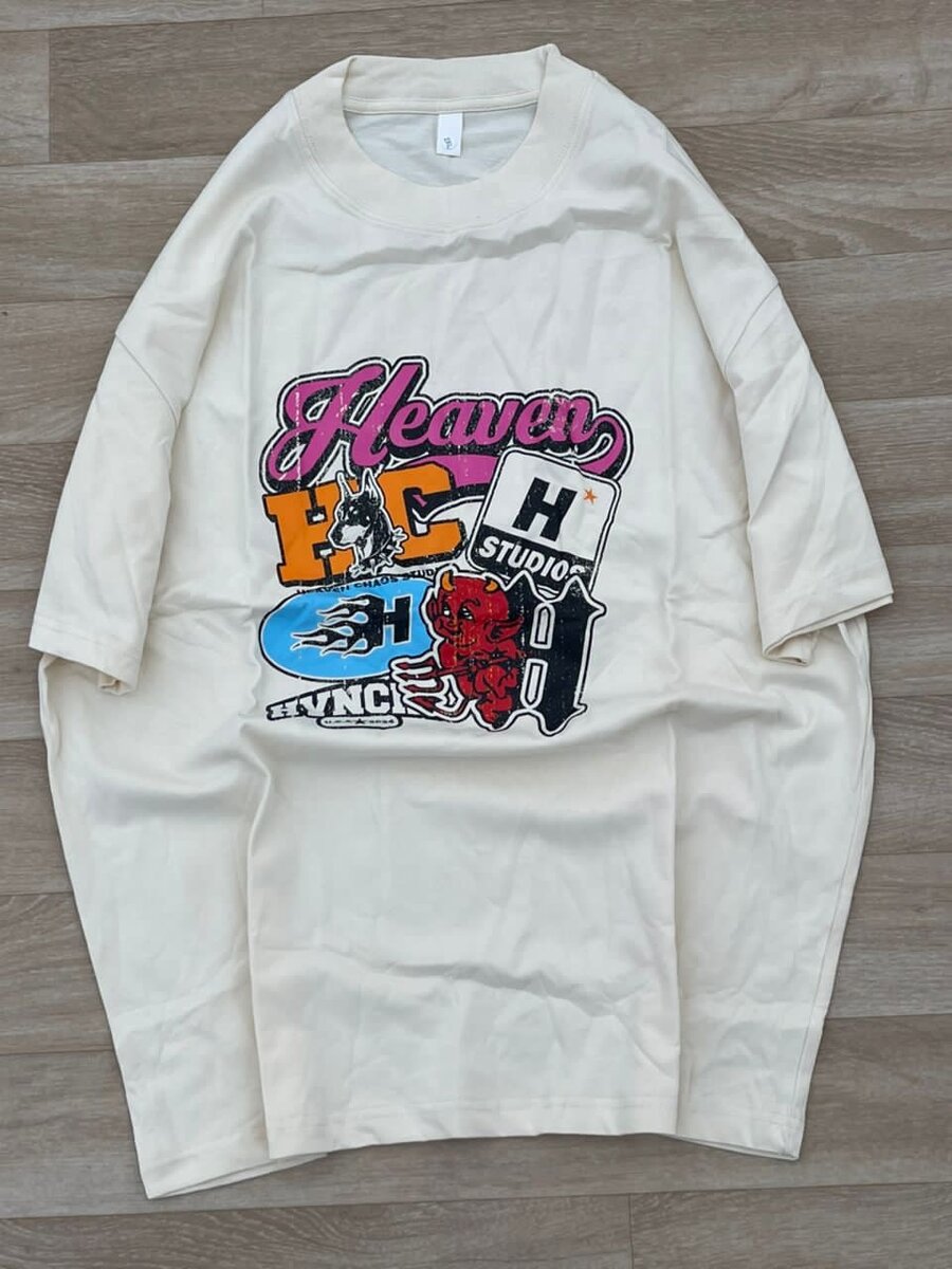 T-shirts graphiques oversize tendance