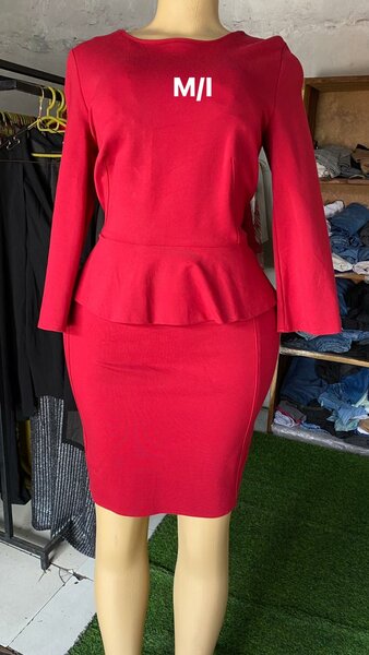 Beautiful and comfortable women's dress red