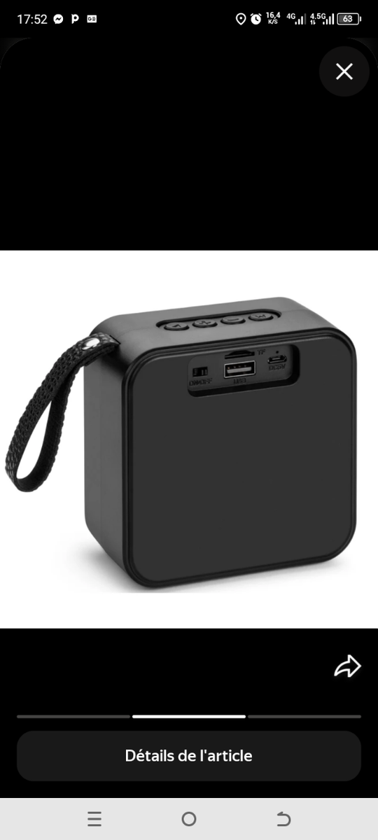 Enceinte Bluetooth Portable