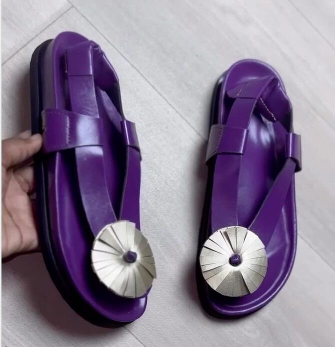 Sandales élégantes en cuir