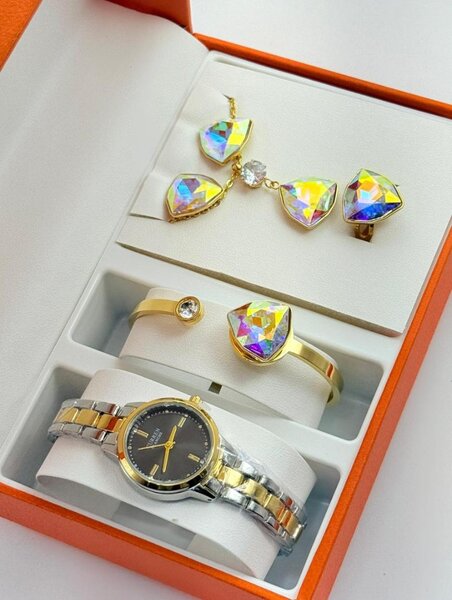 Coffret Bijoux et Montre Femme