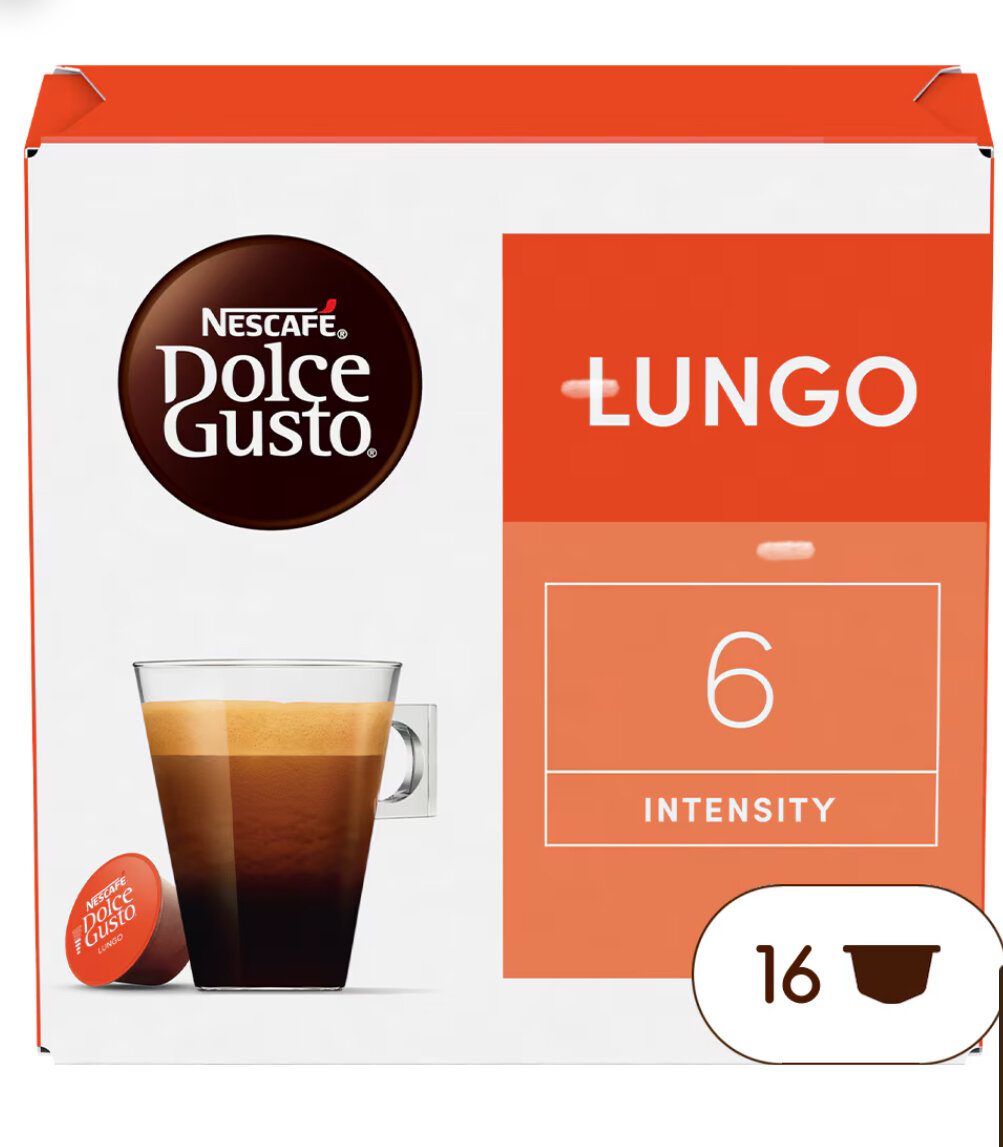 Capsules Nescafé Dolce Gusto Lungo