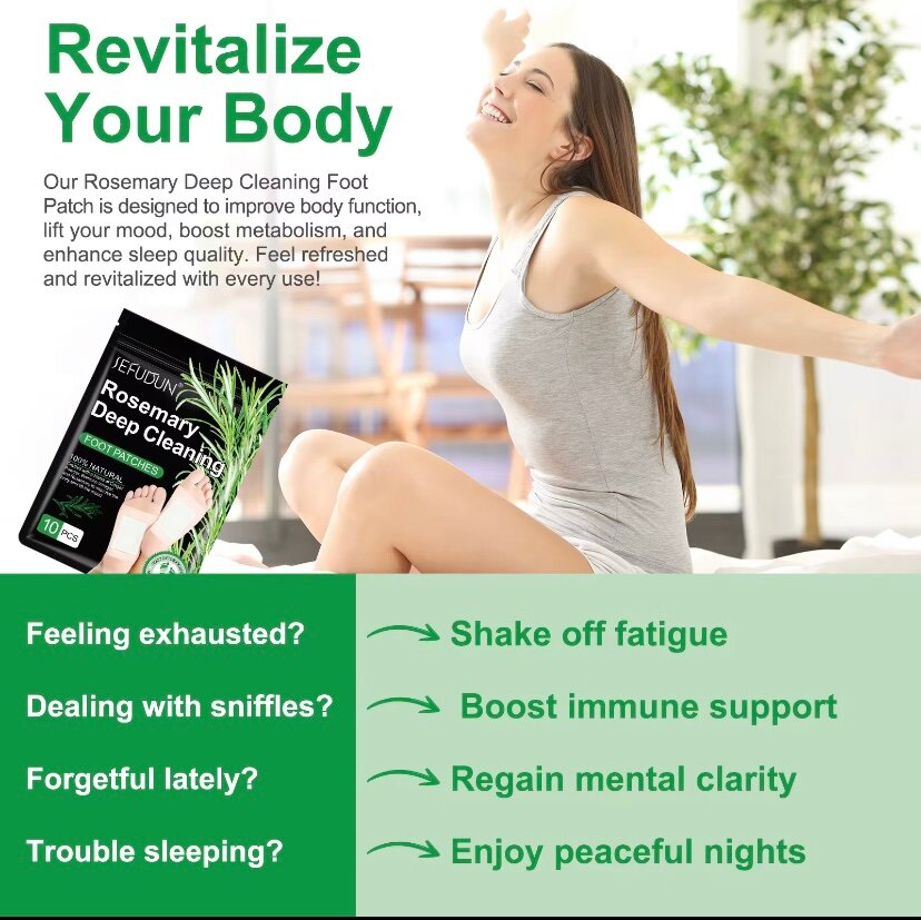 Patchs Détox Pieds Nuit