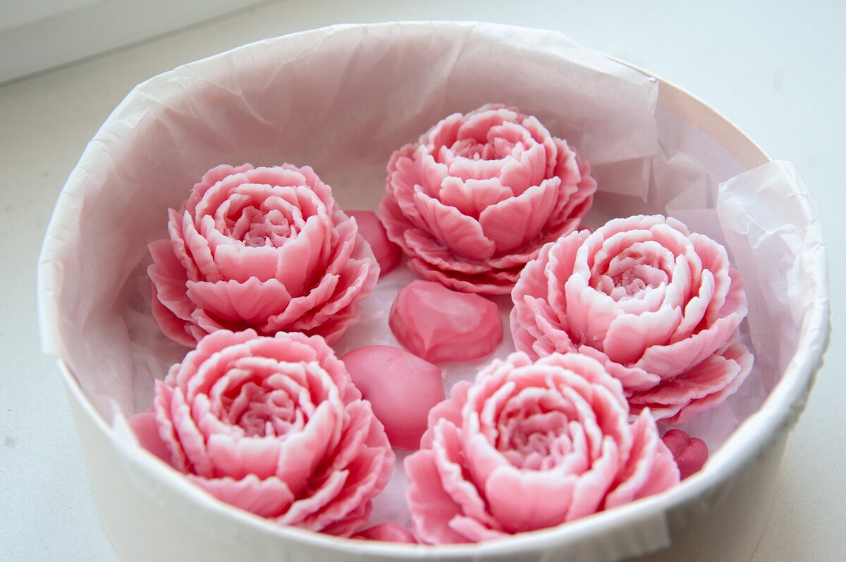 Подарочный набор из мыла «Цветочный восторг»