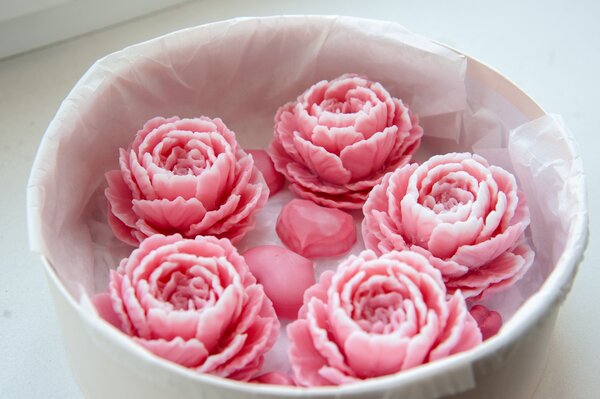 Подарочный набор из мыла «Цветочный восторг»