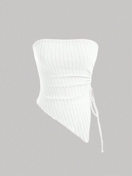 Haut bandeau plissé élégant