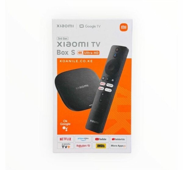 Xiaomi TV Box S 4K 3 eme g