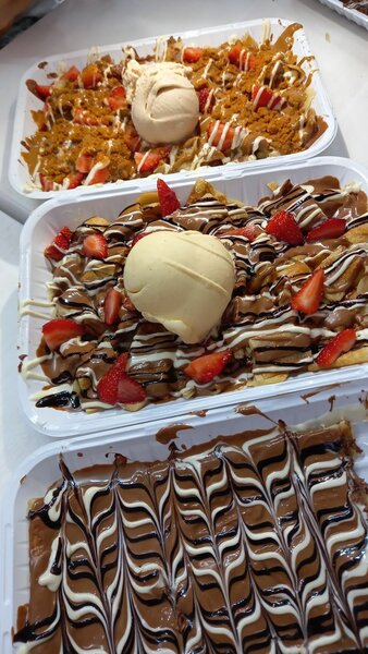 Crêpes délices chocolat fraise