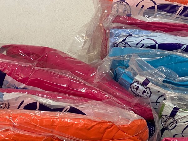 Taies d'oreiller colorées XXL