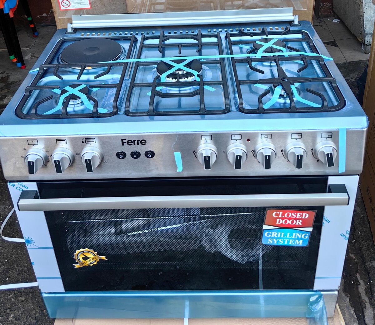 Volcano ferre 4gas 1 electric Size 60x90 Fully Automatic