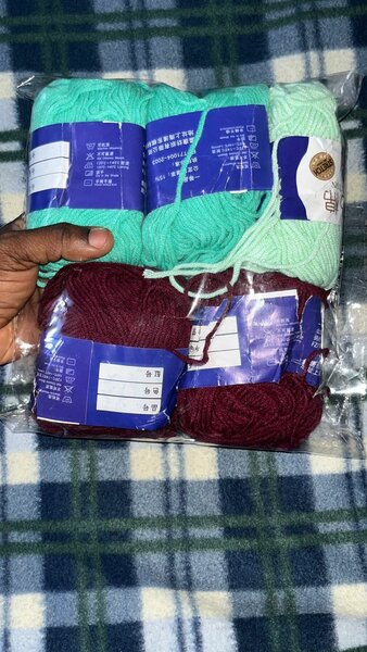 Laines à tricoter coton