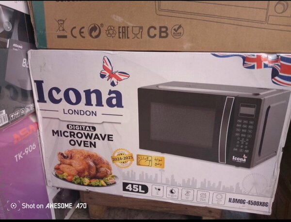 Midea and Icona microwaves