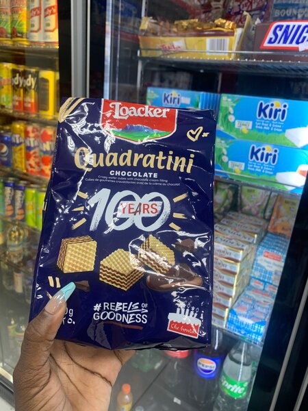 Gaufres Loacker Quadratini