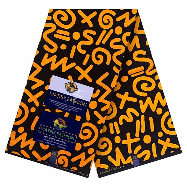 Tissu Wax Africain Coloré