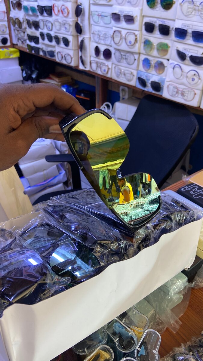 Lunettes de soleil miroir