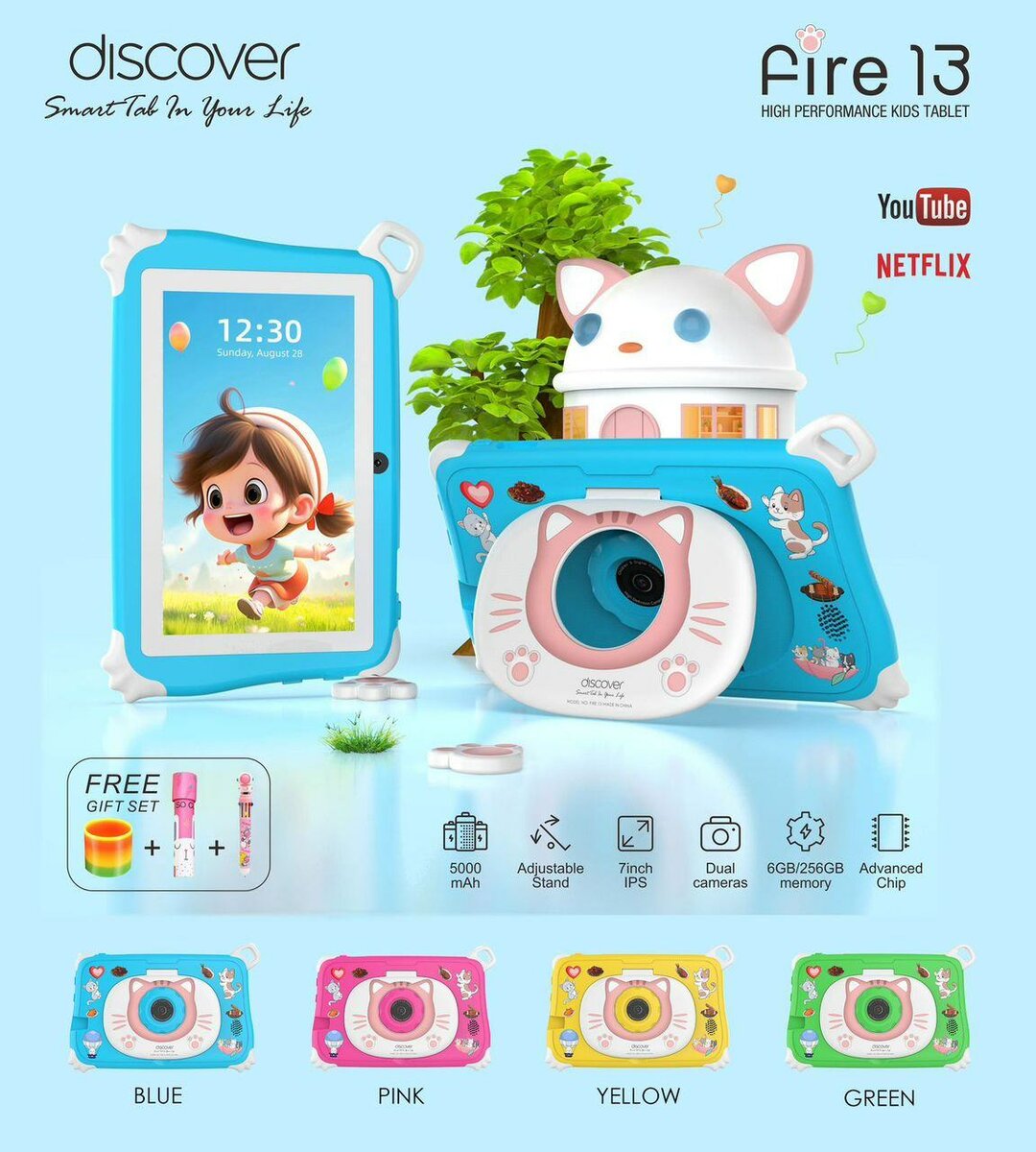 Tablette Enfant Multi-Fonction
