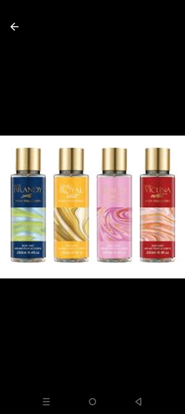 Body Splash and spray